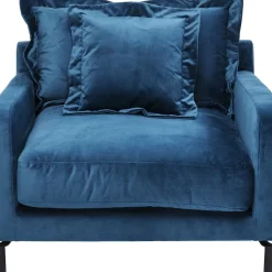 Sessel|KARE Design Sessel Lullaby Petrol