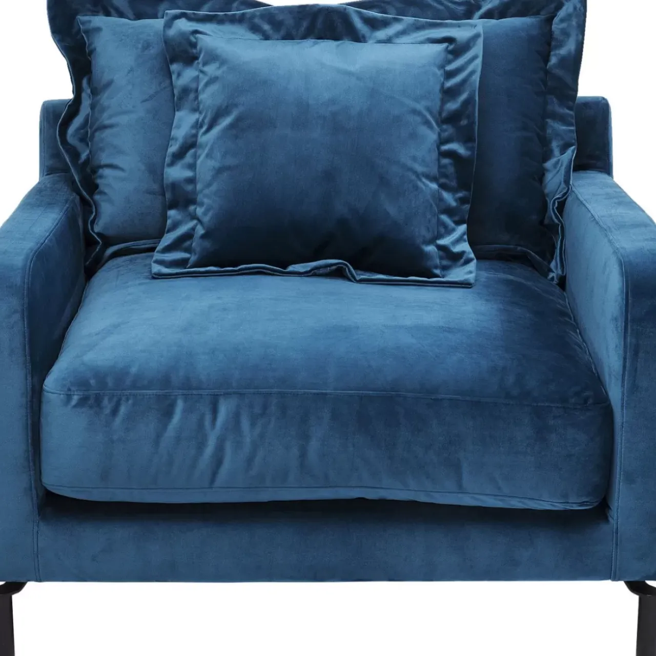 Sessel|KARE Design Sessel Lullaby Petrol