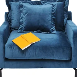 Sessel|KARE Design Sessel Lullaby Petrol