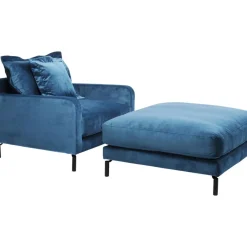 Sessel|KARE Design Sessel Lullaby Petrol