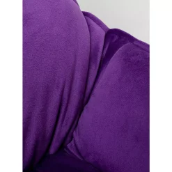 Sessel|KARE Design Sessel Mit Hocker Snuggle Lila (2/Tlg)