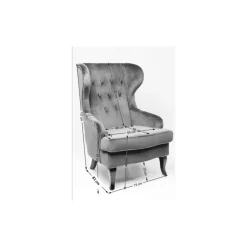 Sessel|KARE Design Sessel Patchwork Red