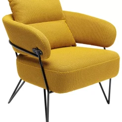 Sessel|KARE Design Sessel Peppo Gelb