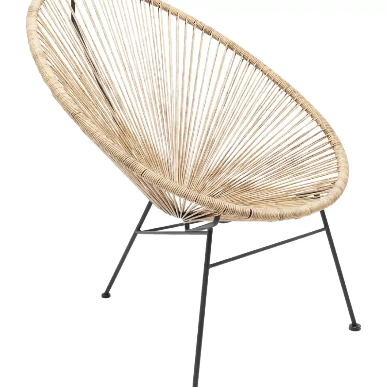 Outdoormöbel|KARE Design Sessel Spaghetti Natur