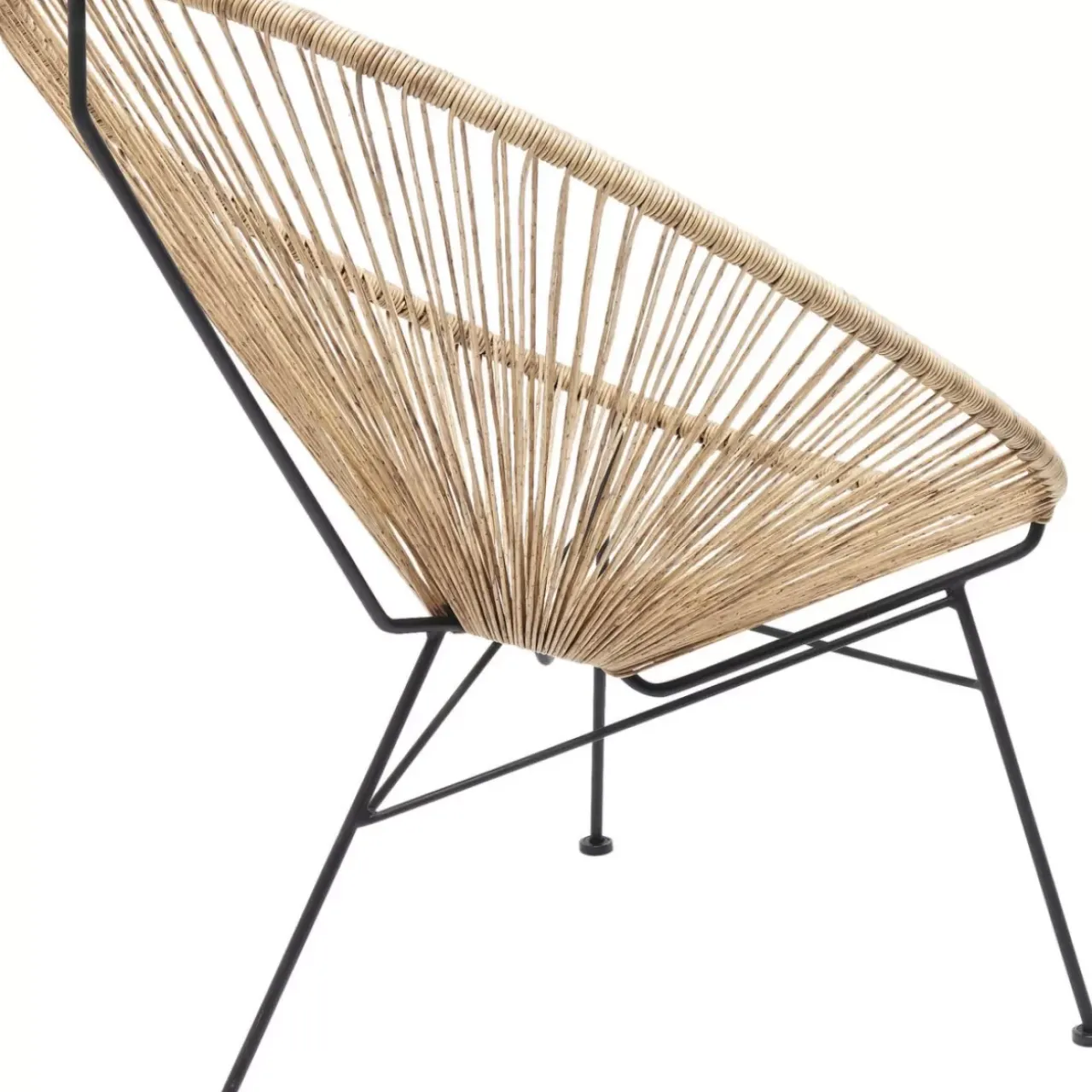 Outdoormöbel|KARE Design Sessel Spaghetti Natur