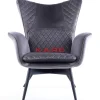 Sessel|KARE Design Sessel Tudor Velvet Silbergrau