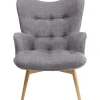 Sessel|KARE Design Sessel Vicky Grau
