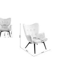 Sessel|KARE Design Sessel Vicky Loco Grau