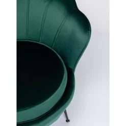 Sessel|KARE Design Sessel Water Lily Black Dunkelgrun