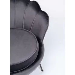 Sessel|KARE Design Sessel Water Lily Black Grau