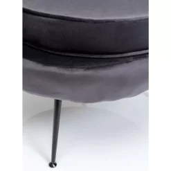 Sessel|KARE Design Sessel Water Lily Black Grau