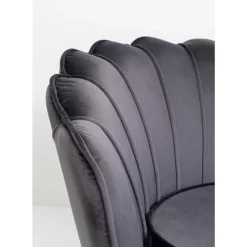 Sessel|KARE Design Sessel Water Lily Black Grau