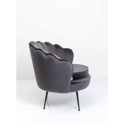 Sessel|KARE Design Sessel Water Lily Black Grau