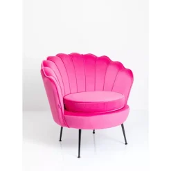 Sessel|KARE Design Sessel Water Lily Black Pink