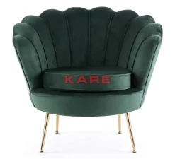 Sessel|KARE Design Sessel Water Lily Dunkel Grun