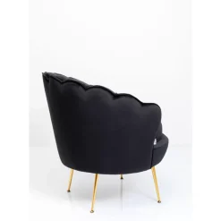 Sessel|KARE Design Sessel Water Lily Gold Schwarz