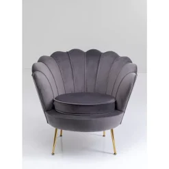 Sessel|KARE Design Sessel Water Lily Grau