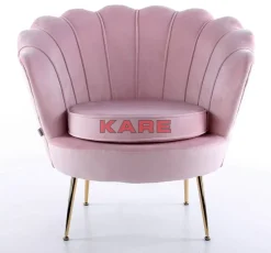 Sessel|KARE Design Sessel Water Lily Rosa