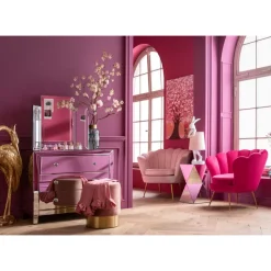 Sessel|KARE Design Sessel Water Lily Rosa
