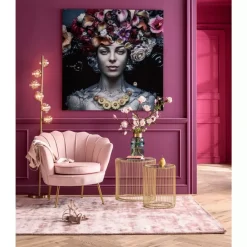 Sessel|KARE Design Sessel Water Lily Rosa