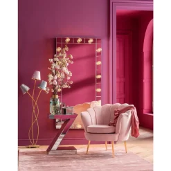 Sessel|KARE Design Sessel Water Lily Rosa