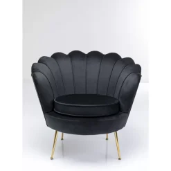 Sessel|KARE Design Sessel Water Lily Schwarz