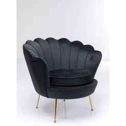 Sessel|KARE Design Sessel Water Lily Schwarz