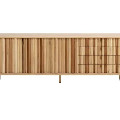 Kommoden & Sideboards|KARE Design Sideboard Concertina Natur 186X74Cm