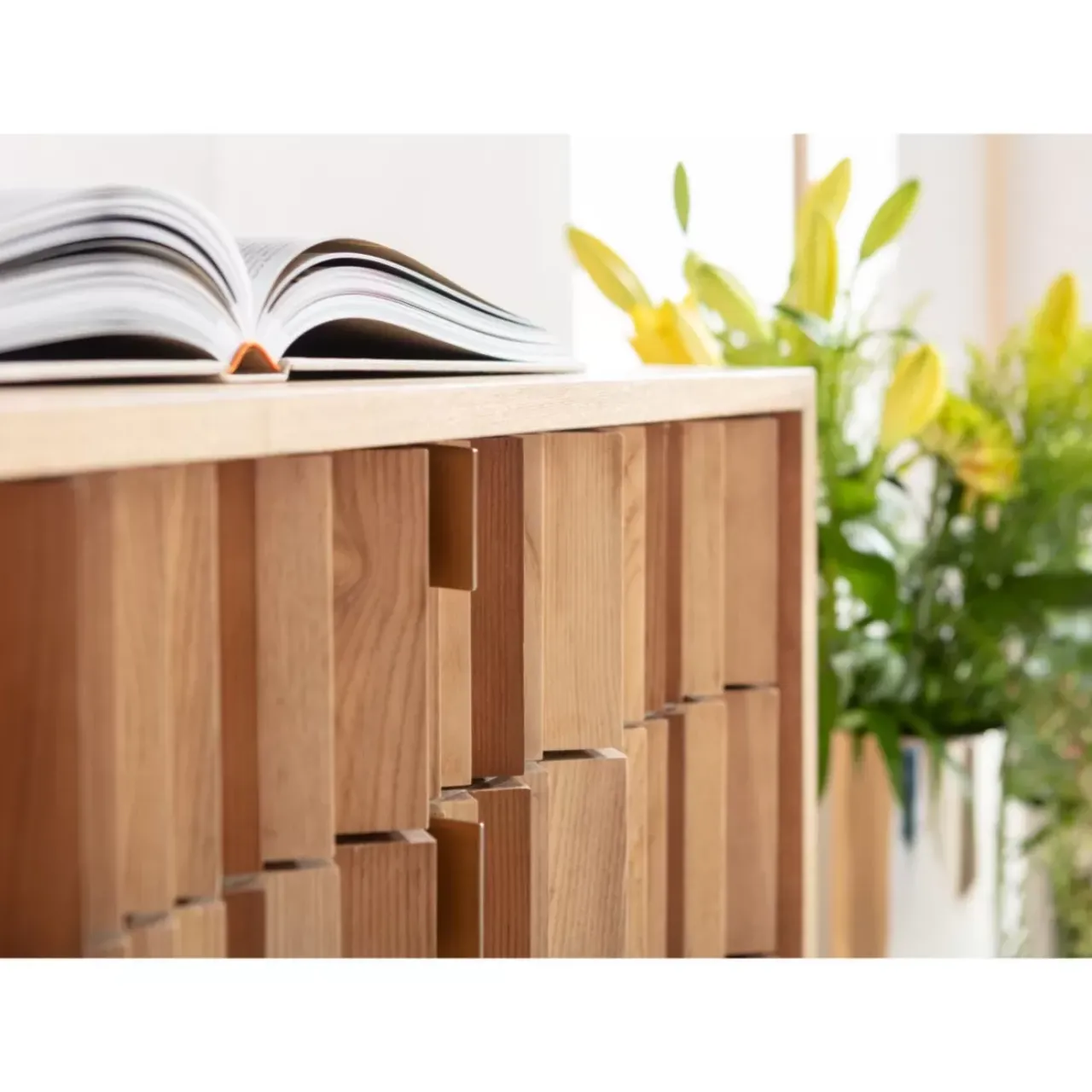 Kommoden & Sideboards|KARE Design Sideboard Concertina Natur 186X74Cm
