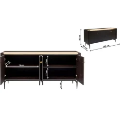 Kommoden & Sideboards|KARE Design Sideboard Milano 180