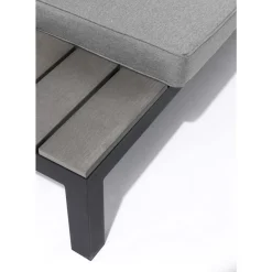 Outdoormöbel|KARE Design Sitzgruppe Holiday Schwarz (4-Tlg.)