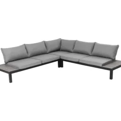 Outdoormöbel|KARE Design Sitzgruppe Holiday Schwarz (4-Tlg.)