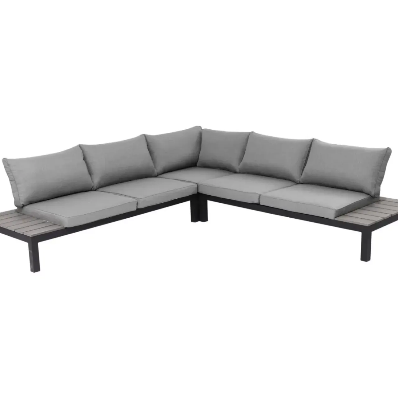 Outdoormöbel|KARE Design Sitzgruppe Holiday Schwarz (4-Tlg.)