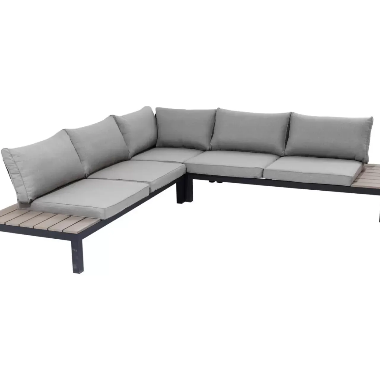 Outdoormöbel|KARE Design Sitzgruppe Holiday Schwarz (4-Tlg.)