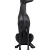 Deko & Geschenkartikel|KARE Design Skulptur Greyhound Oskar Schwarz 180Cm