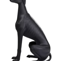 Deko & Geschenkartikel|KARE Design Skulptur Greyhound Oskar Schwarz 180Cm