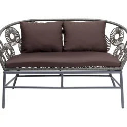 Outdoormöbel|KARE Design Sofa Ibiza Braun