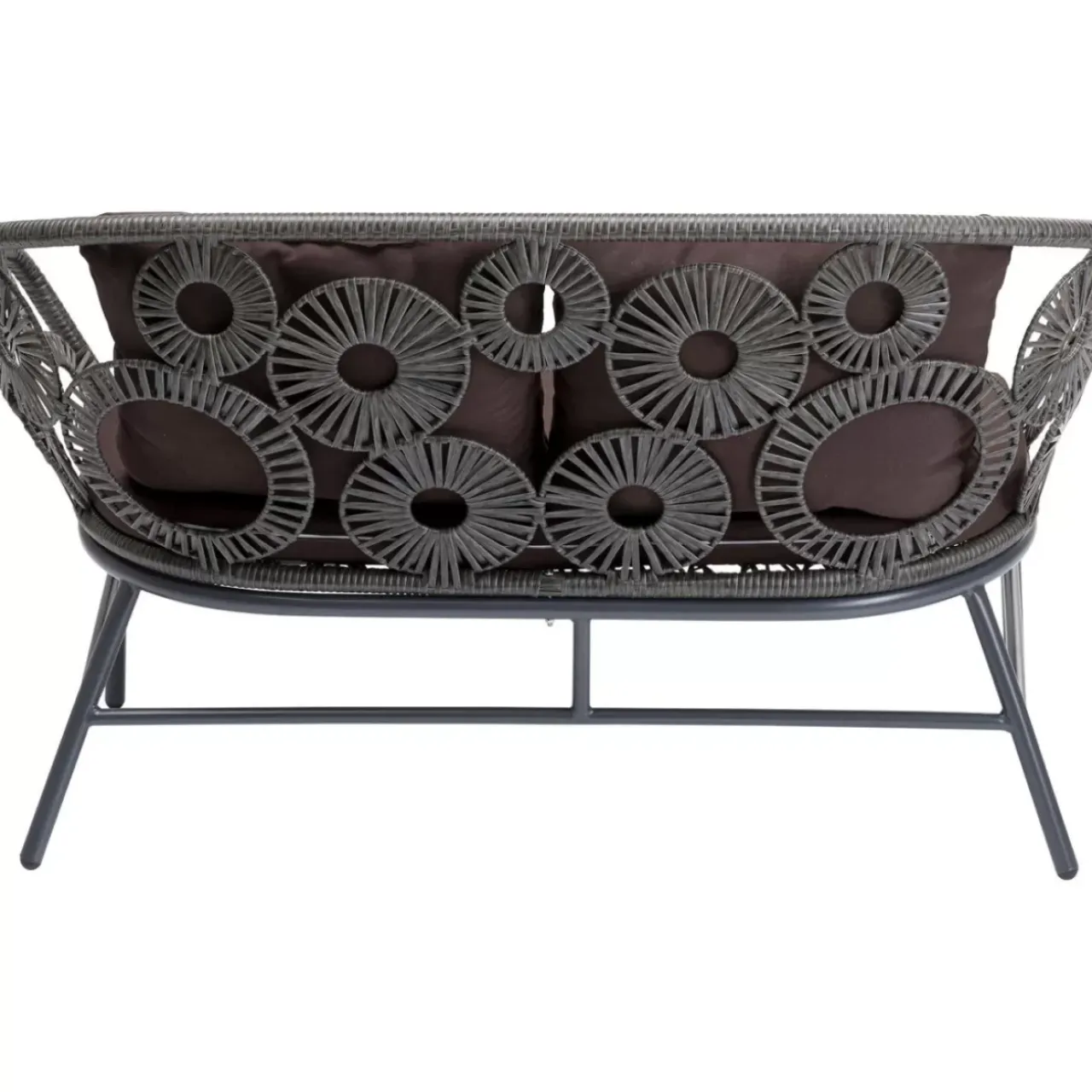 Outdoormöbel|KARE Design Sofa Ibiza Braun
