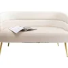 Sofas & Couches|KARE Design Sofa Sandwich 2-Sitzer Creme 125Cm