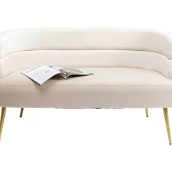 Sofas & Couches|KARE Design Sofa Sandwich 2-Sitzer Creme 125Cm