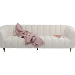 Sofas & Couches|KARE Design Sofa Spectra 3-Sitzer Weis 245Cm
