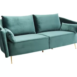 Sofas & Couches|KARE Design Sofa Vegas Forever 3-Sitzer Petrol