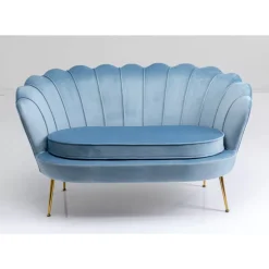 Sofas & Couches|KARE Design Sofa Water Lily 2-Sitzer Aqua 132Cm