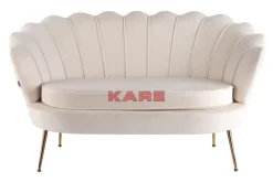 Sofas & Couches|KARE Design Sofa Water Lily 2-Sitzer Beige