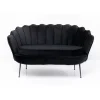 Sofas & Couches|KARE Design Sofa Water Lily 2-Sitzer Black Schwarz