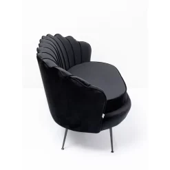 Sofas & Couches|KARE Design Sofa Water Lily 2-Sitzer Black Schwarz