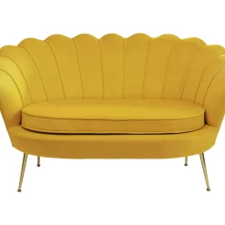 Sofas & Couches|KARE Design Sofa Water Lily 2-Sitzer Gelb 132Cm