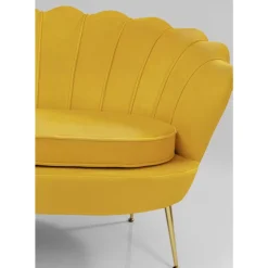 Sofas & Couches|KARE Design Sofa Water Lily 2-Sitzer Gelb 132Cm