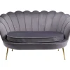 Sofas & Couches|KARE Design Sofa Water Lily 2-Sitzer Gold Grau