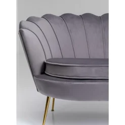 Sofas & Couches|KARE Design Sofa Water Lily 2-Sitzer Grau 132Cm